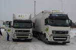 Ekožygyje dalyvauja ir Volvo FM ir Volvo FH vilkikai
