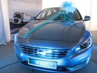 Pagrindinis The Drivers‘ Fuel Challenge prizas - naujutėlaitis Volvo S60