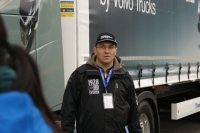 Volvo Trucks Lietuva instruktorius Eivitas Žarys prieš Dano važiavimą buvo susikaupęs